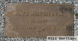 Blake Melton Lyde