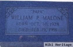 William P Malone