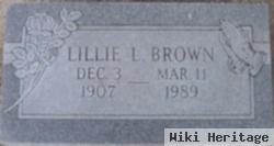 Lillie L Hall Brown