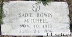 Sadie Rowin Mitchell