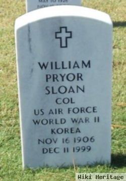 William Pryor Sloan