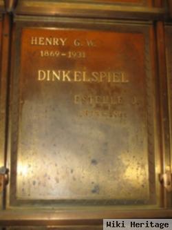 Henry G W Dinkelspiel