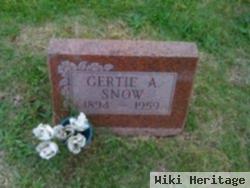 Gertie A. Snow