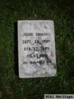 Pfc John Shimko