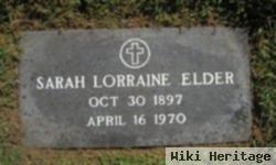 Sarah Lorraine Elder