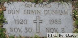 Don Edwin Dunham