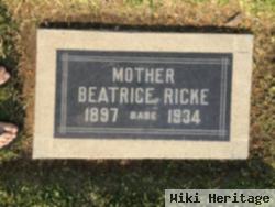 Beatrice "babe" Ricke