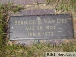 Bernice E. Van Dee