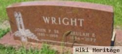 John Pete Wright, Sr