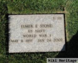 Elmer E Stone