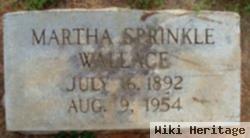 Martha V. Sprinkle Wallace