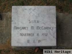 Sr Margaret M. Mccormick