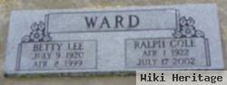 Ralph Cole Ward