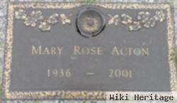 Mary Rose Acton