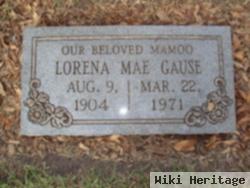 Lorena Mae Mcghee Gause