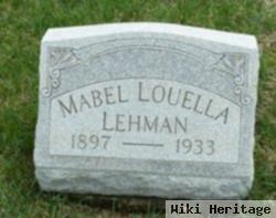 Mabel Louella Lehman