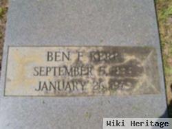 Ben F Kerr