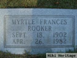 Myrtle Frances Rooker