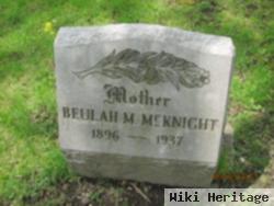 Beulah M. Mcknight