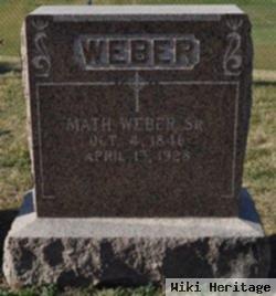 Math Weber, Sr