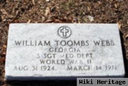 William Toombs Webb