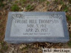 Gertrude "trudie" Hill Thompson