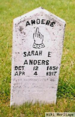 Sarah Elizabeth Mcfarland Anders