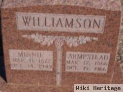 Minnie Cox Williamson