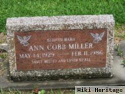 Ann Ruth Cobb Miller