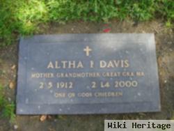 Altha I. Davis