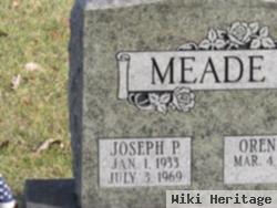 Joseph P Meade