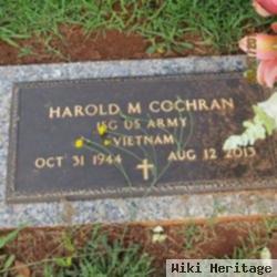 Harold M Cochran