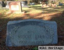 Mary Middie Moss Etue