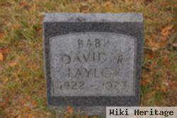 David R. (Baby) Taylor