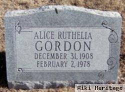 Alice Ruthelia Gordon