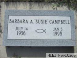 Barbara A "susie" Campbell