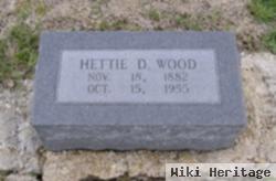 Hettie D. Wood