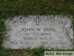 John W Depa