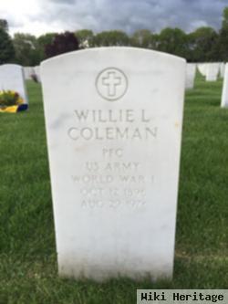 Willie L Coleman