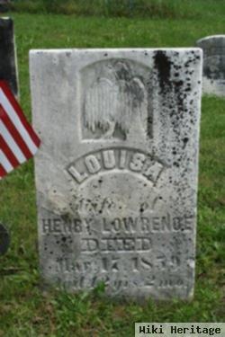 Louisa Lowrence