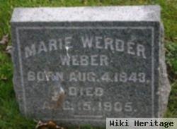 Marie Werder Weber