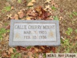 Callie Cherry Mount