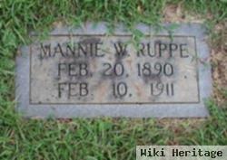 Mannie Wood Ruppe