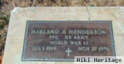 Harland A. "buck" Henderson