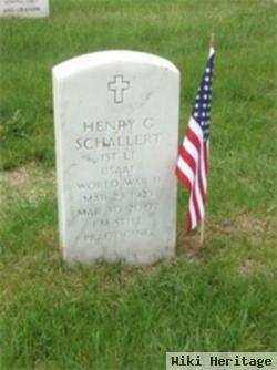 Henry Gerald "hank" Schallert