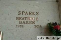 Beatrice P Hays Baker Sparks