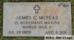 James C Mcpeak