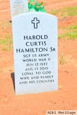 Harold Curtis Hamilton, Sr