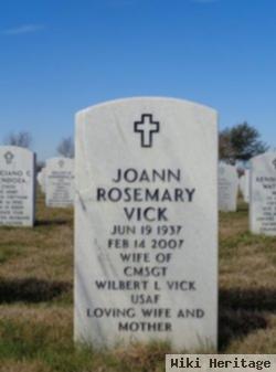 Joann Rosemary Vick