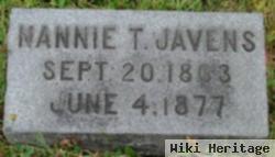 Nancy T "nannie" Javens